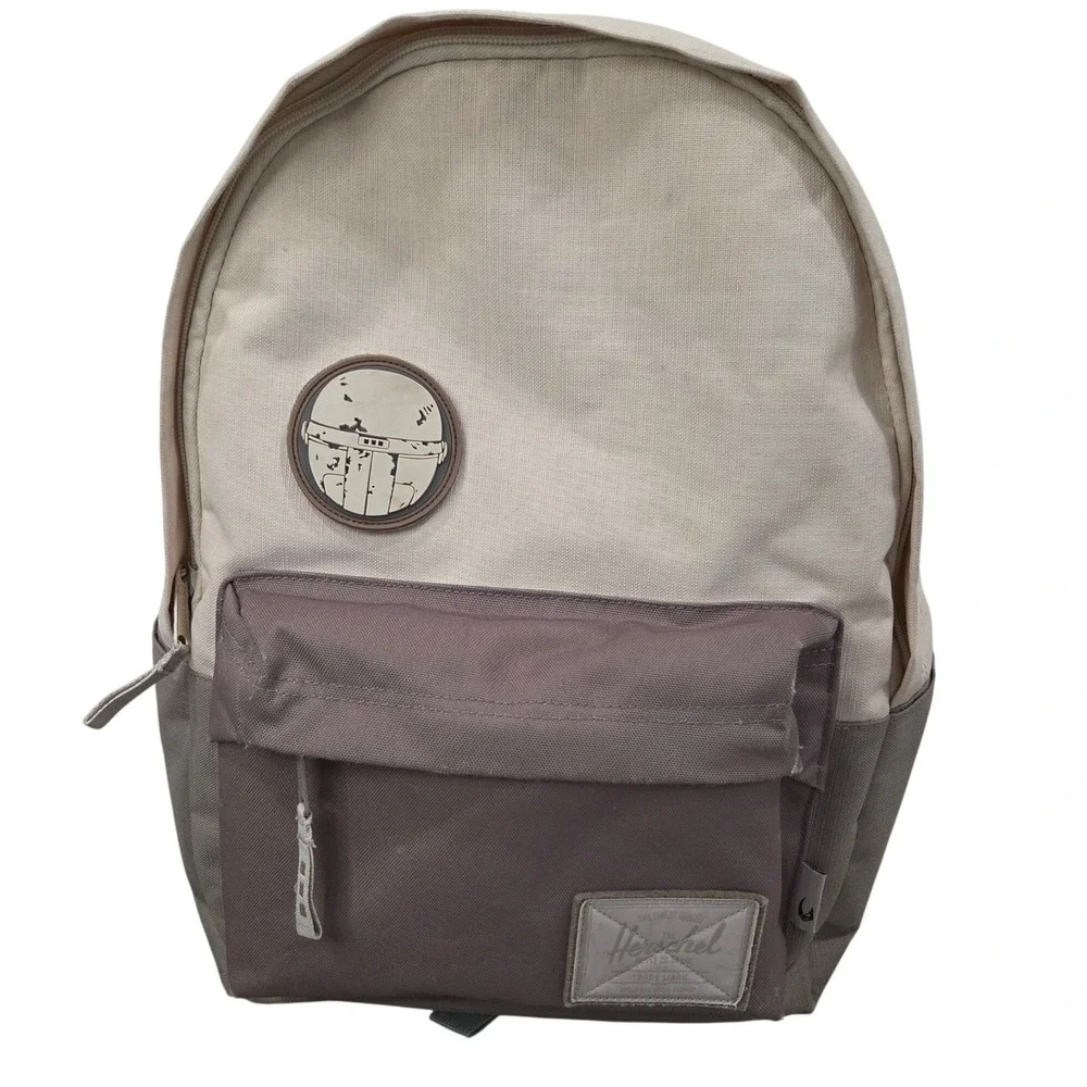 Herschel x Star Wars Grogu Backpack 12x16 Baby Yoda Mandalorian Tan Bag